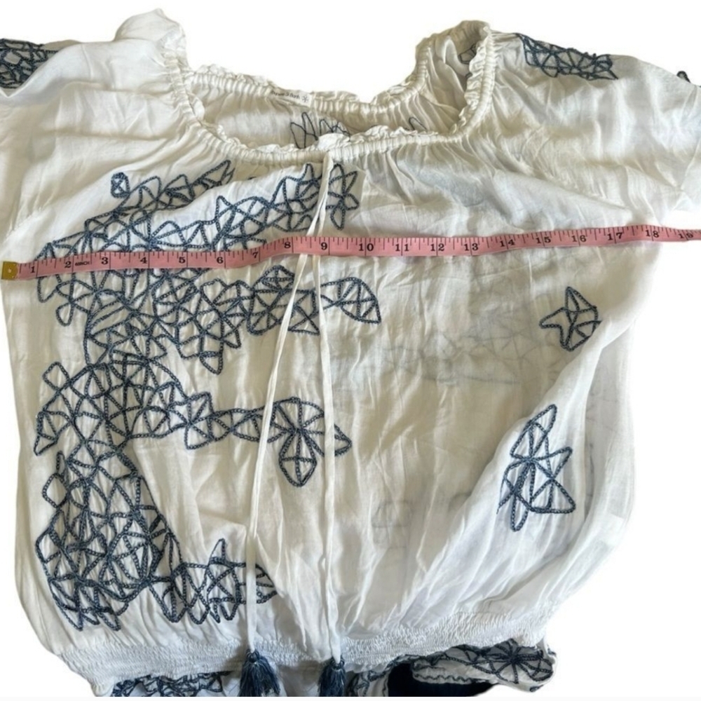 Poupette St Barth Embroidered Romper - Picture 7 of 9